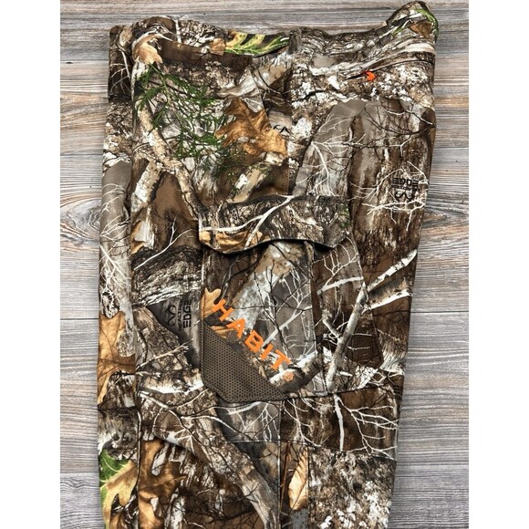 Habit RealTree Scent Factor Camo Pants Hunting Outdoor Men's XL 40x32 Mesh Lined - Picture 15 of 16